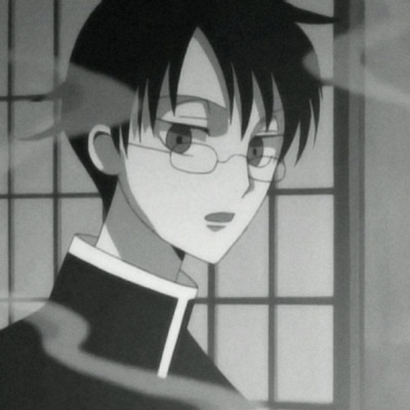 黑白丧系动漫情侣头像合集 18张高清图直接存