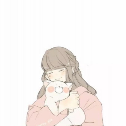 18组卡通风一男一女情侣头像合集