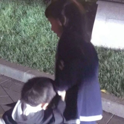 20组可爱萌娃QQ情侣头像 两张分开高清图