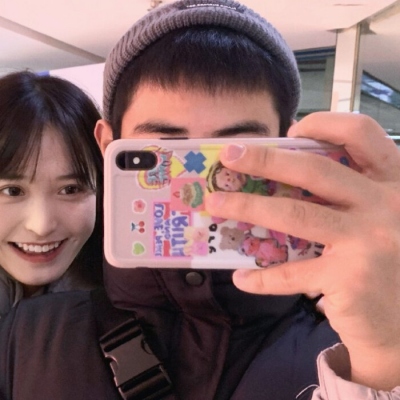 ins风高级质感真人情侣头像 12张合集