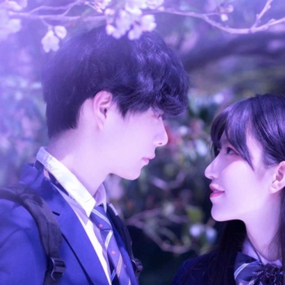 18张高清真人唯美情侣头像 氛围感拉满