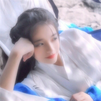 一左一右白衣古风情头！16张高清古风情侣头像合集