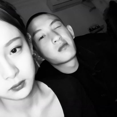 26组高清黑白双人情侣头像 一对两张直接用