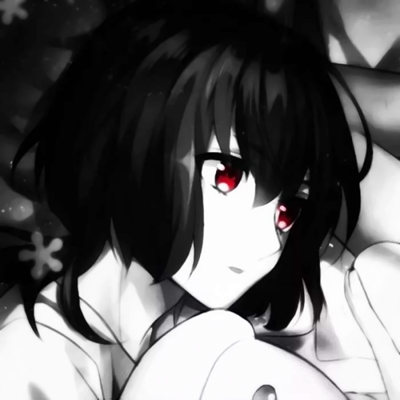 黑白丧系动漫情侣头像带血 10张超好看的漫画情头