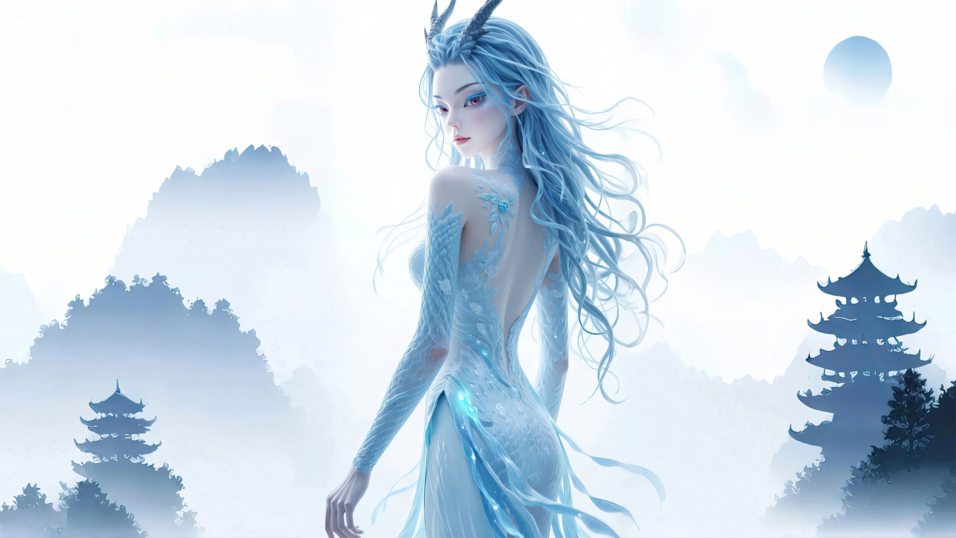 敖闰侧身高清电脑桌面壁纸来了