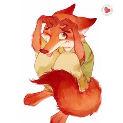 超甜！疯狂动物城朱迪尼克CP情侣头像高清合集（18张）