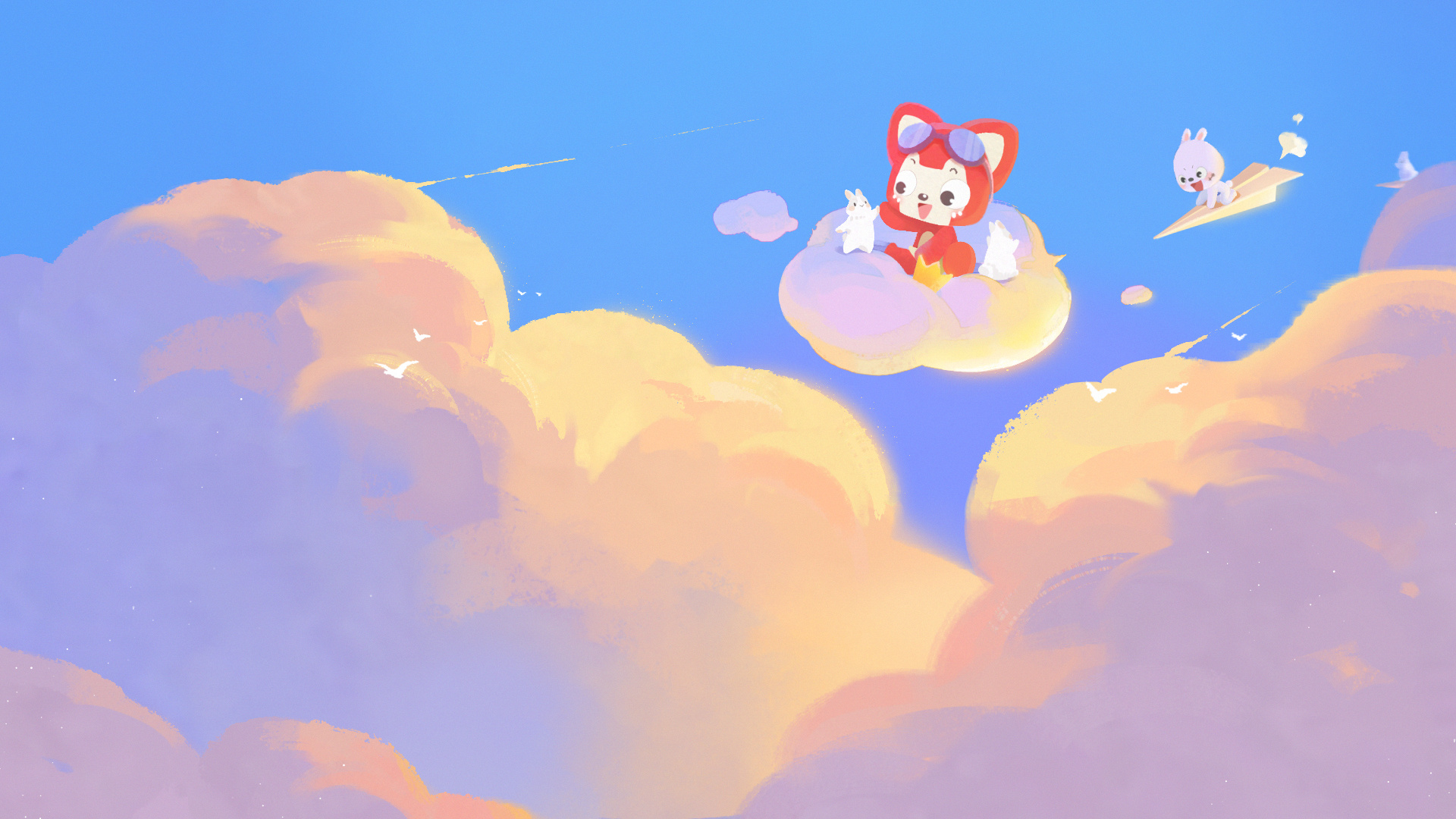 开工大吉主题阿狸电脑动漫壁纸上新啦