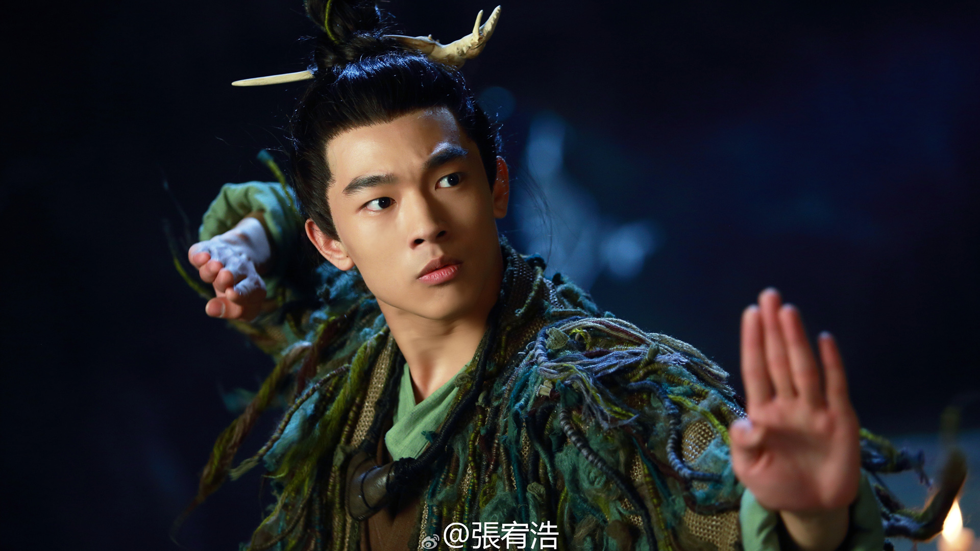 《三生三世十里桃花》迷谷壁纸上新 张宥浩饰演角色高清电脑桌面图