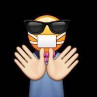 这里有一套emoji肌肉表情包，斗图能用得上