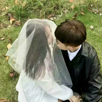 20组浪漫婚纱情侣头像 高清一对两张
