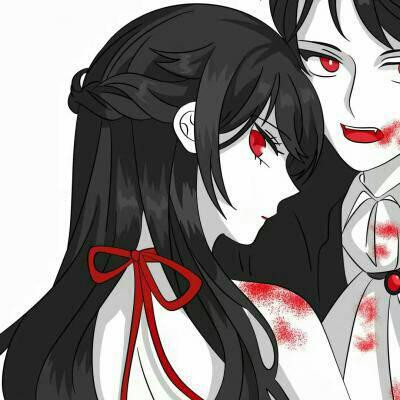 又酷又拽的黑暗系动漫情侣头像 14张高清合集