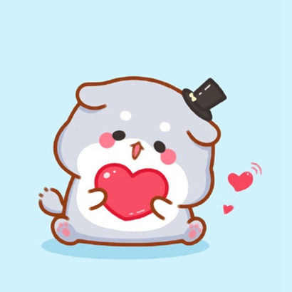 超萌卡通情侣头像合集！16组一男一女高清可爱情头来了