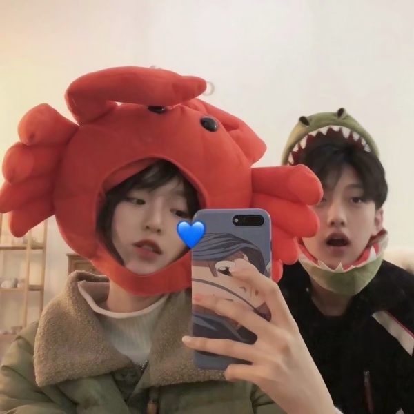 超好看的真人情侣头像！一左一右两张一人一半超清图合集