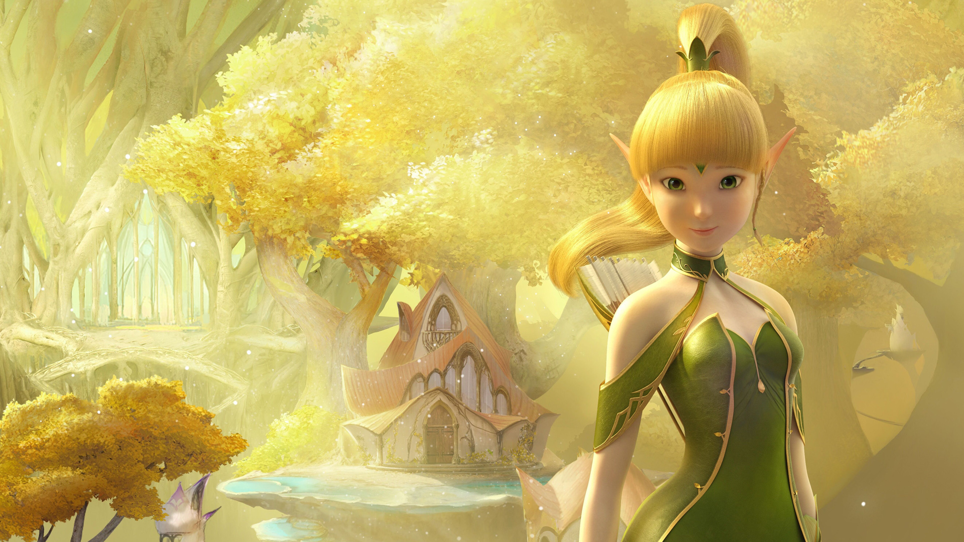 精灵王座莉雅电脑桌面壁纸 高清剧照素材分享