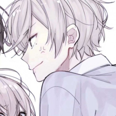 24张二男一女动漫三人情头 高清好看的系列头像