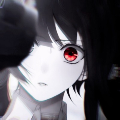 18张超拽黑暗系动漫情侣头像 高清无水印