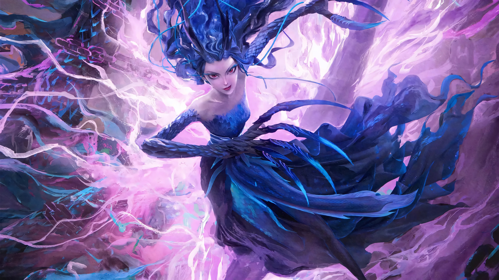 《哪吒2魔童闹海》敖闰高清电脑桌面壁纸 剧照免费下载