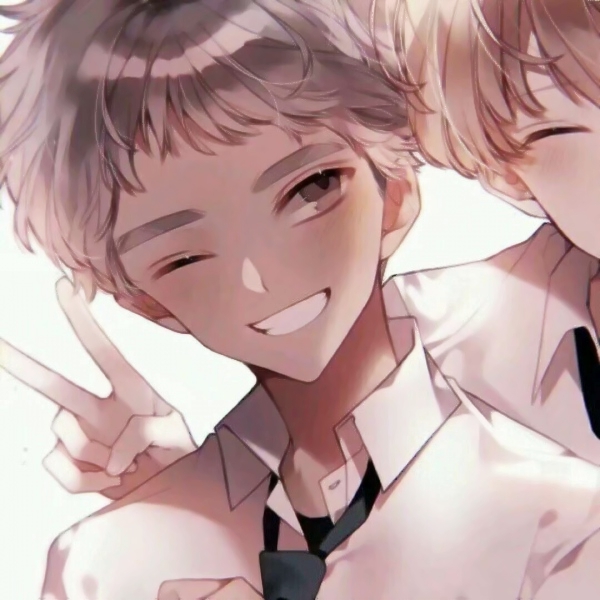 三人用的三角恋动漫情侣头像 超清24张一组