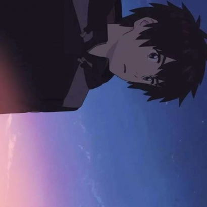 14组高清QQ动漫情侣头像 一左一右超好看