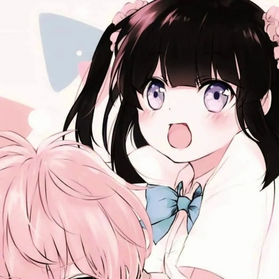 8组超甜双人动漫情侣头像 可爱卡通款直接抱走