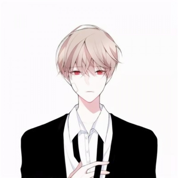一男一女分开的超清动漫情侣头像 10组双人拆分图分享