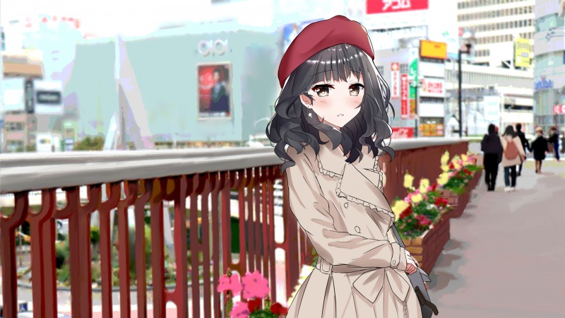 城市女生二次元高清动漫壁纸推荐