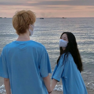 超甜原宿风ins情侣头像 两人一对共20组