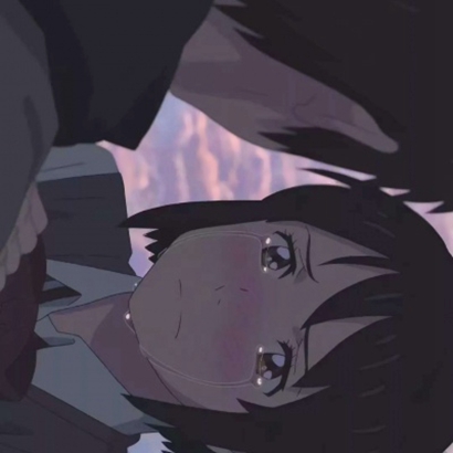 14组高清QQ动漫情侣头像 一左一右超好看