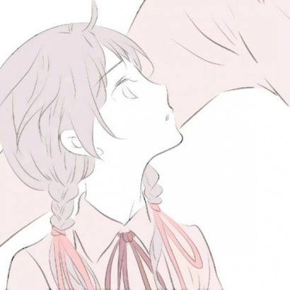 16张超甜粉色系双人情侣头像 高清可爱款直接抱走