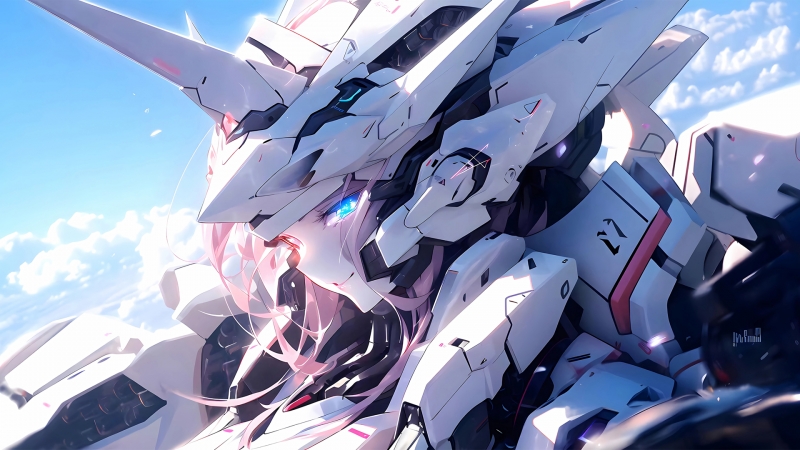 多款机甲少女高清电脑壁纸 适配多种屏幕尺寸