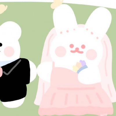 14张超萌卡通情侣头像 高清大图直接存