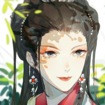 古风动漫情侣头像一左一右 18张唯美古风二次元情头合集