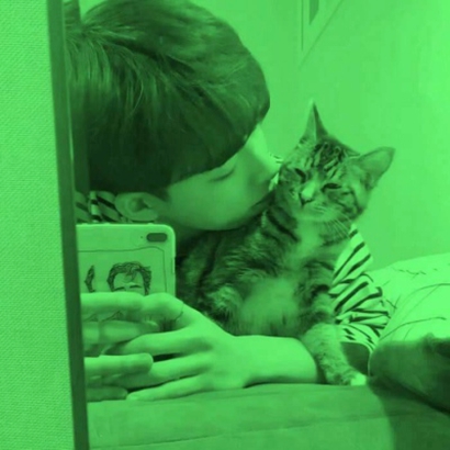 绿色系情侣QQ头像来啦！14张高清个性款直接存