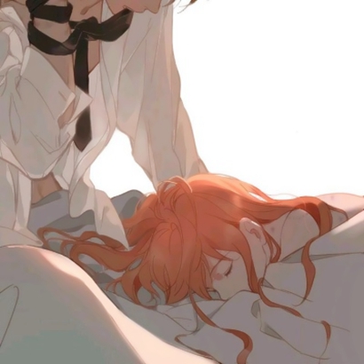 14组高清漫画风一左一右情侣头像 好看又适配