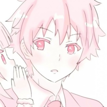 16张超甜粉色系双人情侣头像 高清可爱款直接抱走