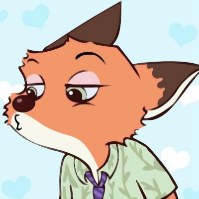 超甜！疯狂动物城朱迪尼克CP情侣头像高清合集（18张）