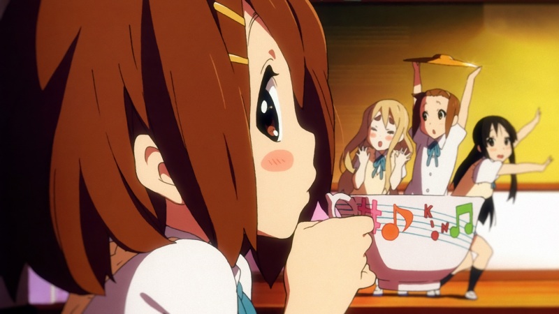 K-ON轻音少女主题壁纸 茶与音乐俱乐部高清动漫壁纸