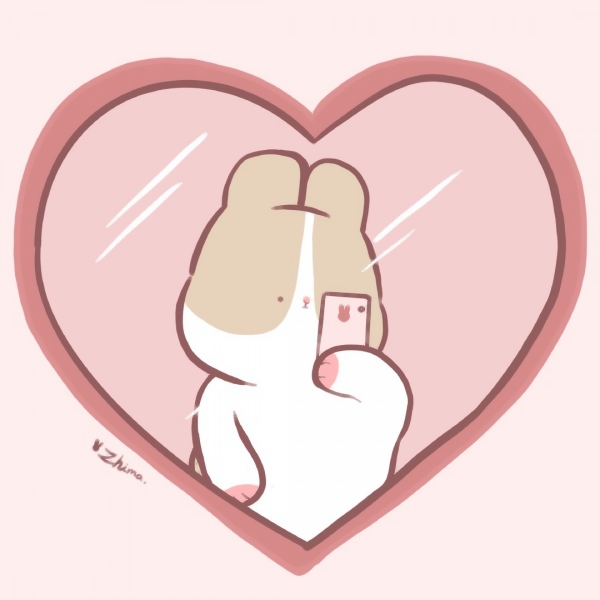 22张超萌卡通情侣头像来啦 每一张都软乎乎的