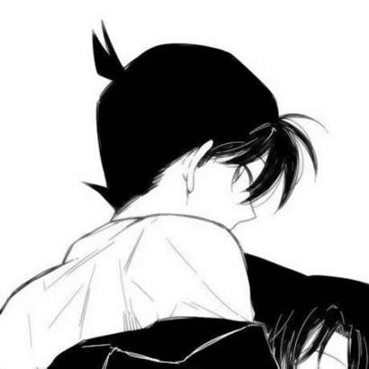 适合微信用的偏丧风暗黑系动漫情侣头像 高清10组