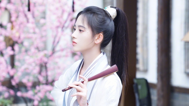 鞠婧祎版白素贞古装剧照 新白娘子传奇高清壁纸合集