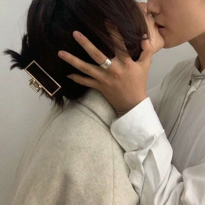 复古风真人双人QQ情侣头像 8组双人两图款