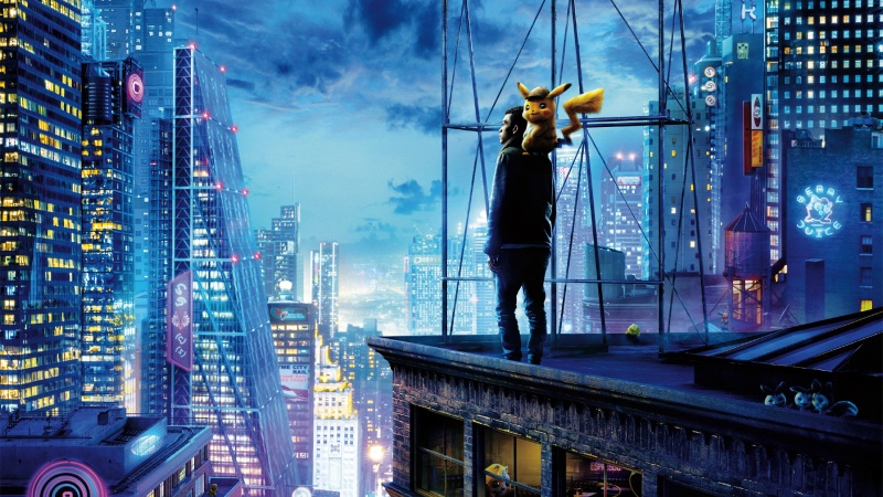 大侦探皮卡丘高清海报剧照壁纸分享