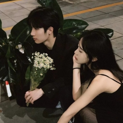 ins风真人情侣头像一左一右 16组合集