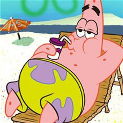 海绵宝宝派大星情侣头像来啦！8张高清可爱的配对头像合集