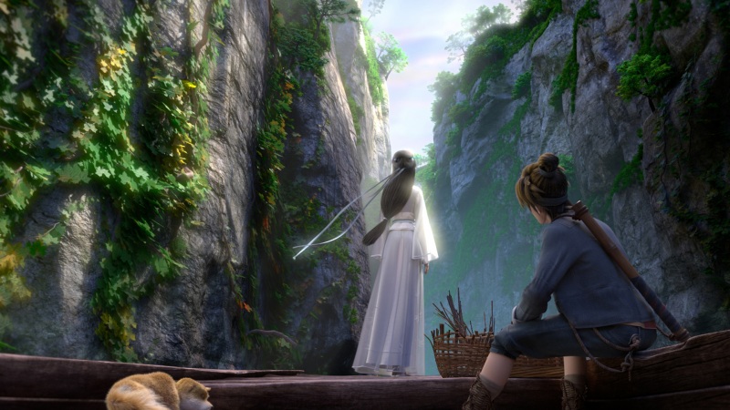 《白蛇缘起》小白与阿宣的绝美山河壁纸来了