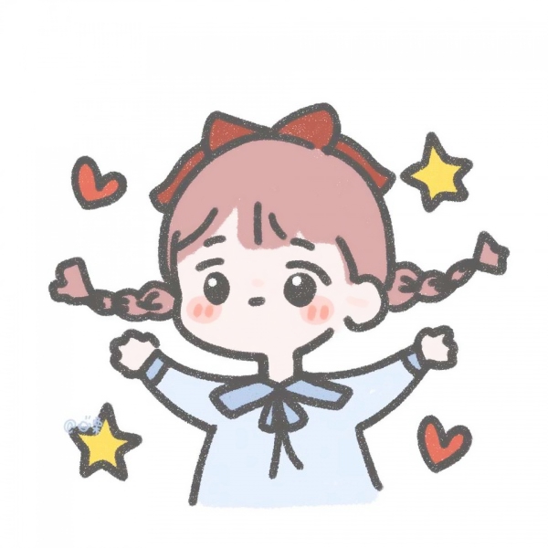 微信情侣头像萌系！36张超清卡通一对两张头像合集