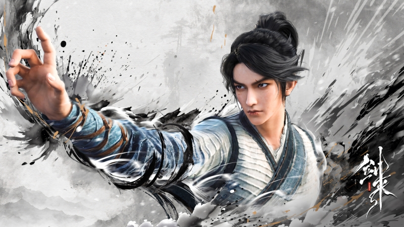 剑来动画水墨国风壁纸 适配多尺寸电脑桌面