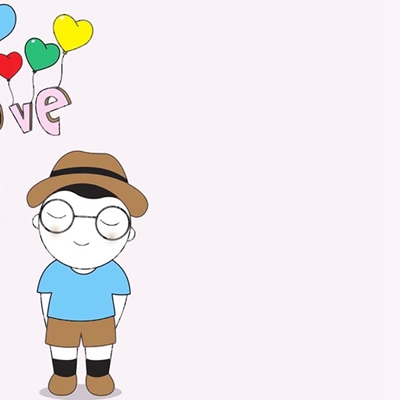 24组超可爱幼稚风配对情侣头像，直接抱走！