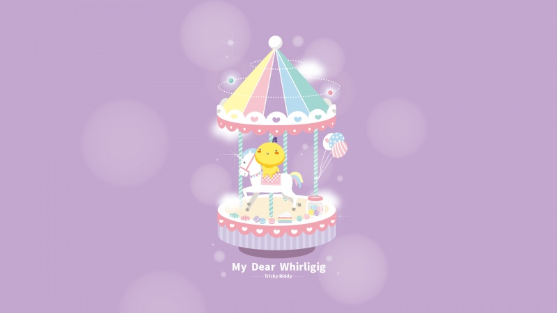 油爆叽丁少女心电脑壁纸分享 多款高清尺寸任你选