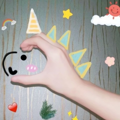 超甜！手绘独角兽情侣头像 高清创意款共2张